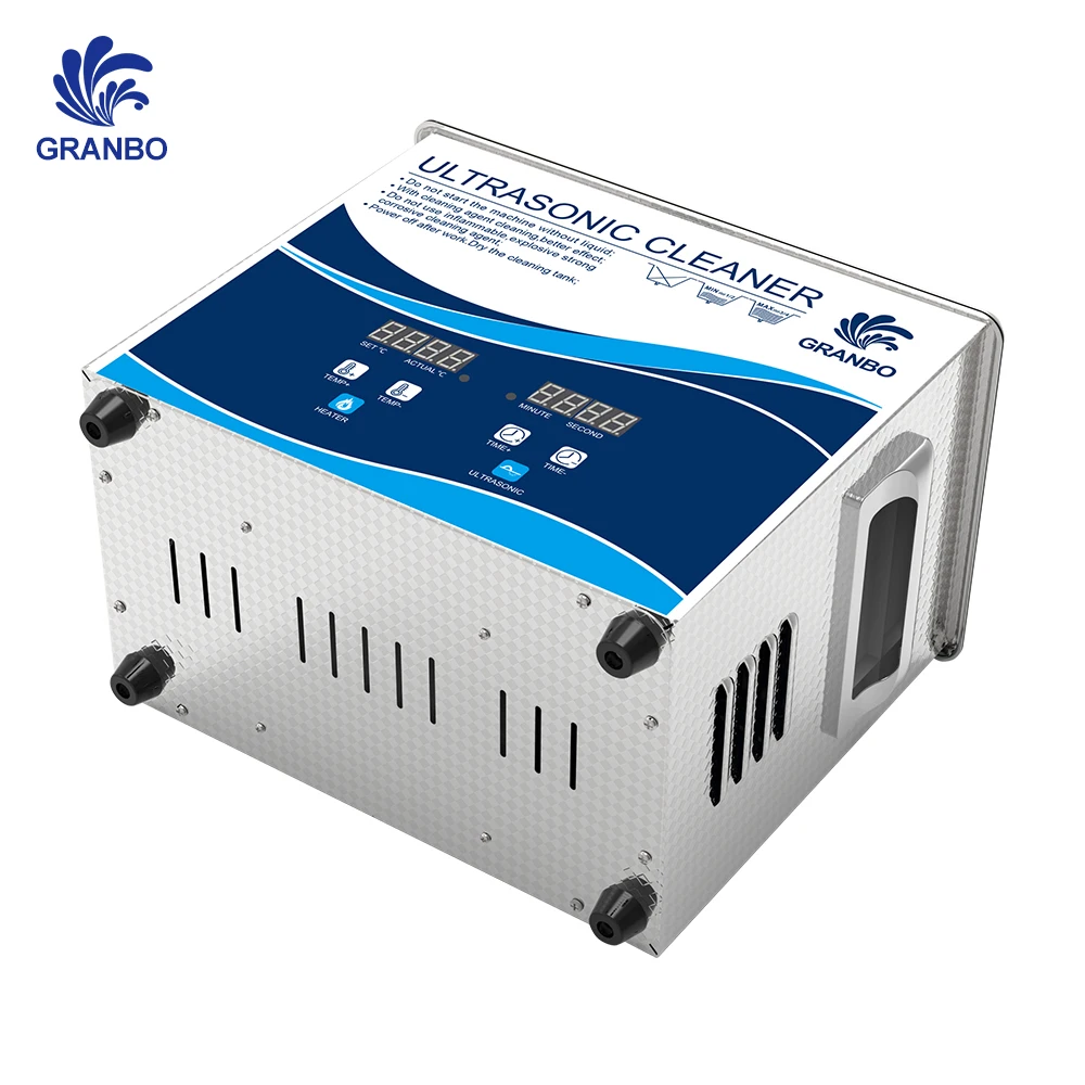 3.2L 120W/180W Ultrasonic Cleaner Machine Digial Display Heater Timer Degass 40KHz for Dental 3D Models Lab Instruments
