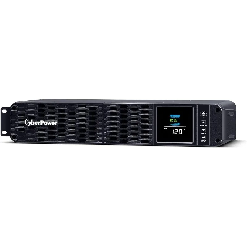 CP1500PFCRM2U PFC Sinewave UPS System, 1500VA/1000W, 8 Outlets, AVR, Short Depth 2U Rackmount US(Origin)