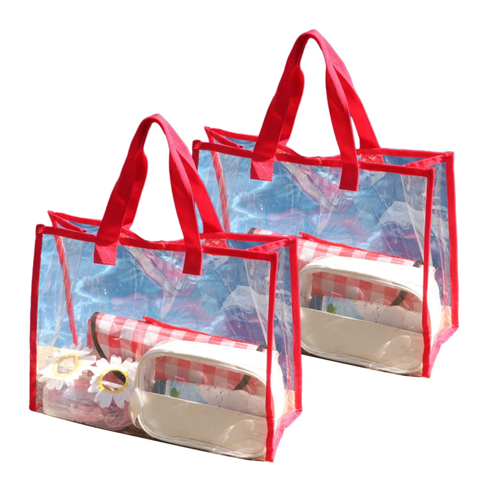 

Tote Bag Pair Compliant with Event Security Regulations Suitable for Concerts Size Dimensions 20 x 14 x 7 Inch