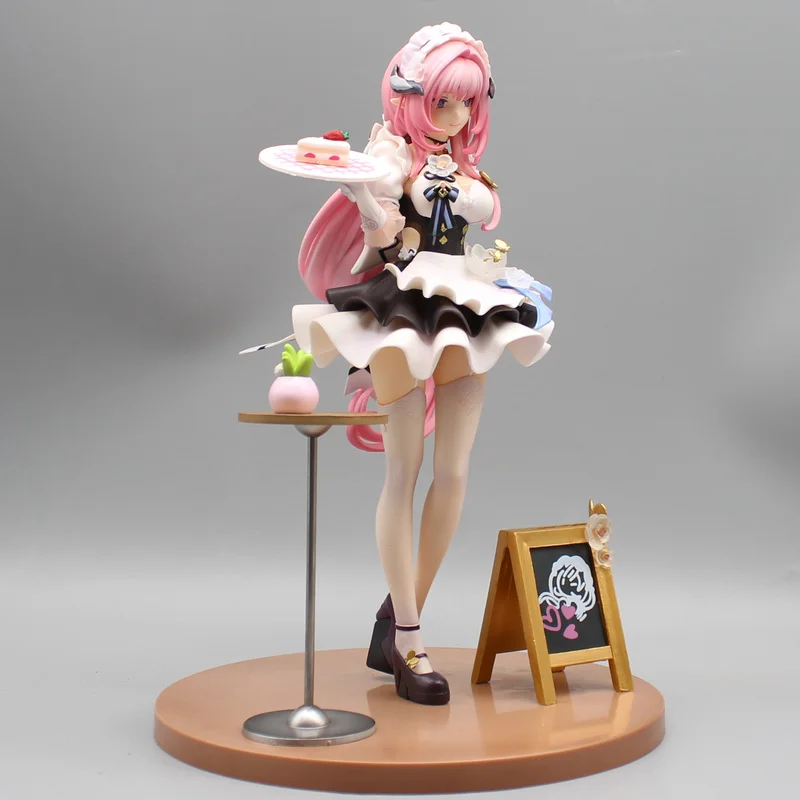 Honkai Impact 3 Figures Elysia Anime Figure Kiana Kaslana Figurine Elysia Statue 25cm Pvc Gk Sexy Model Doll Ornament Toys Gift