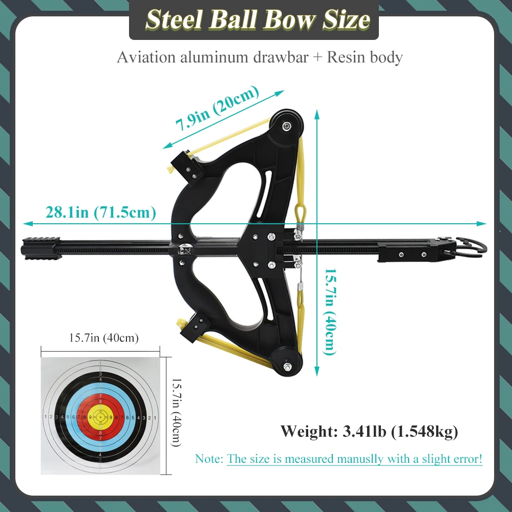 Profissional Outdoor Caça Steel Ball Bow High Power Slingshot Shooting Alta Qualidade Tiro Slingshot Recomendação