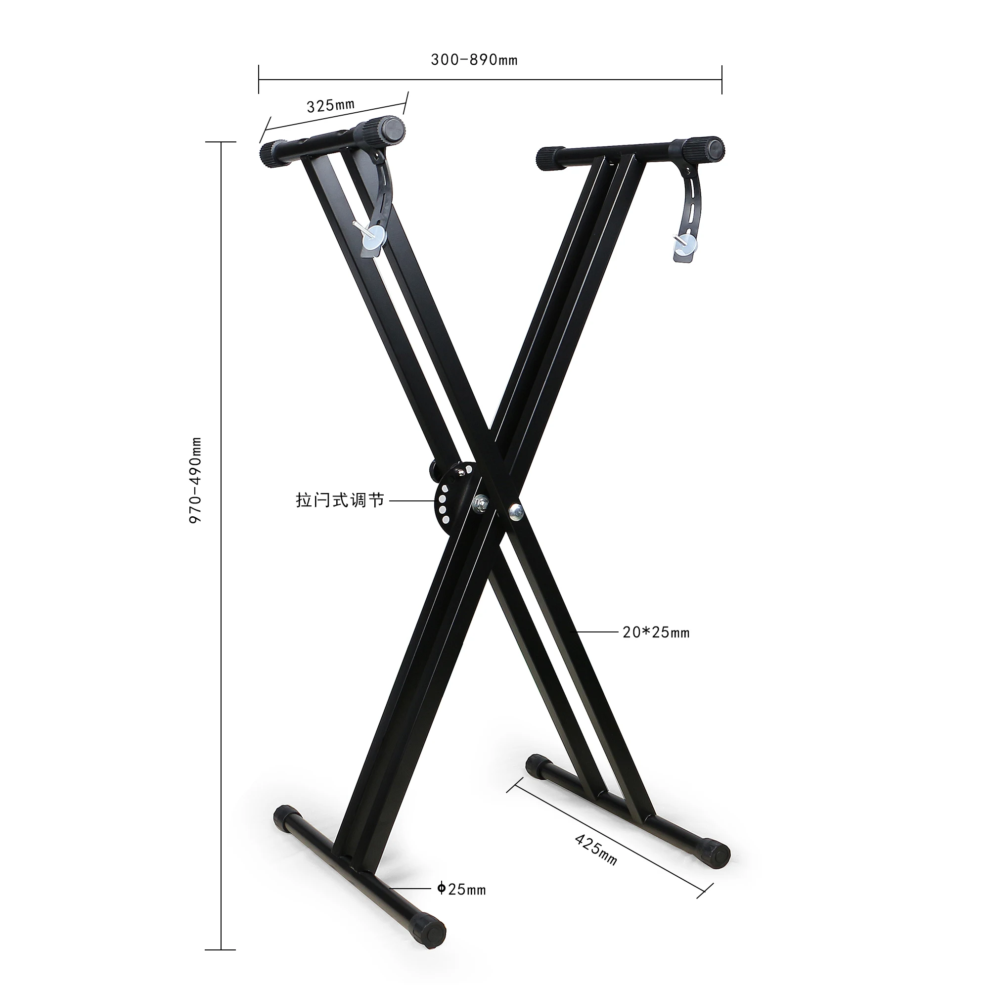 Musical instruments accessories X double keyboard stand music stand