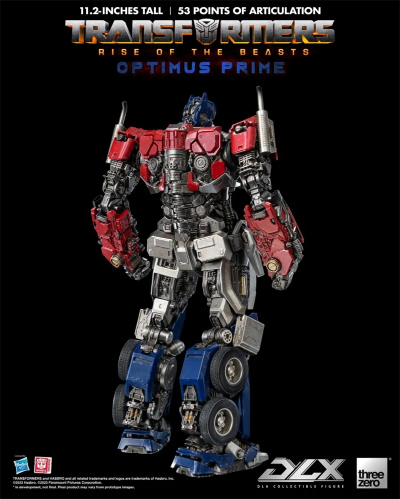 【In Stock】3A Threezero Transformers DLX Optimus Prime Rise of The Beasts TF7 Action Figure Boys Collectible Toy