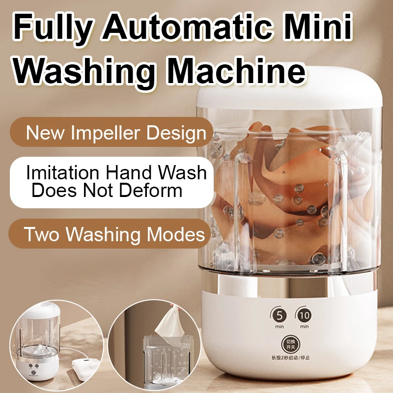 

Стиральная машина для нижнего белья Полностью автоматическая мини-стиральная машина, новая мини-маленькая стиральная машина, маленькие носки, артефакт для стирки