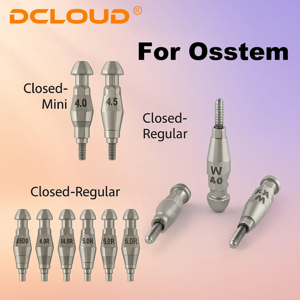 

1pc/pack Dental Transfer Coping for Osstem Open Tray & Closed Rod Abutment Implant Analog Plaster Fixture Lab & Clinic Use