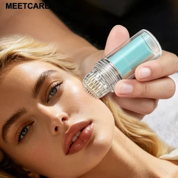 20Needle Derma Stamp Microneedling Personal Skin Reusable Derma Stamp Micro Needle Home…
