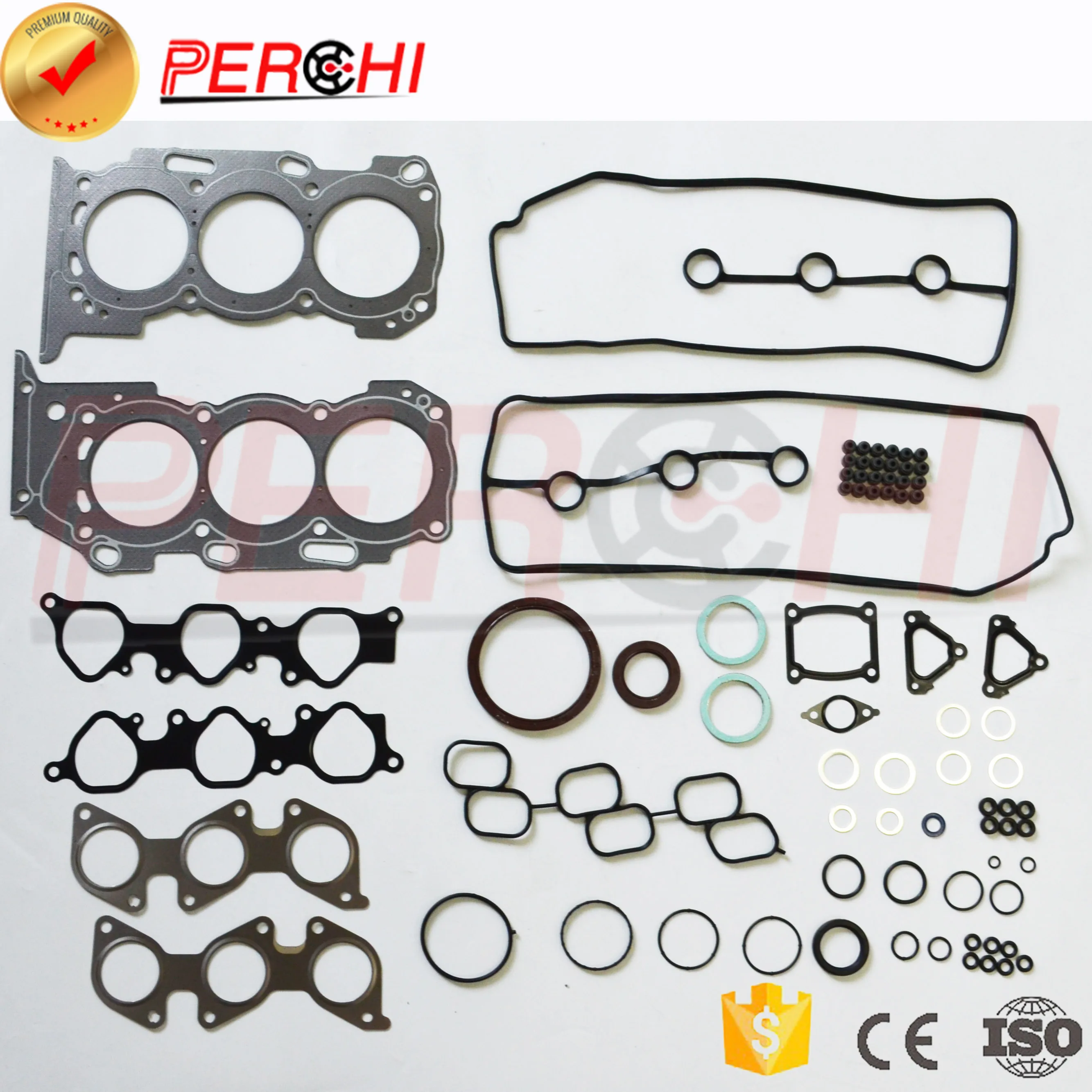 FOR TOYOTA 4 RUNNER IV 4.0 1GR GRJ120 ENGINE CYLINDER HEAD GASKET OVERHAUL FULL SET KIT OEM 04111-31342