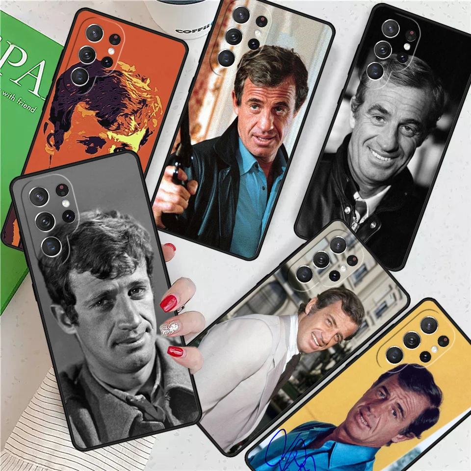 Jean-Paul Belmondo For Samsung Galaxy S24 Ultra S21 S22 S8 S9 S10E Note 10 20 Plus FE S23 Phone case Cover Coque