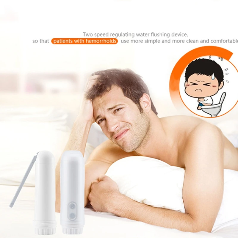 

【Ценная цена!】Автоматический электрический распылитель для биде, распылитель для душа, портативный для чистки в путешествиях, белый