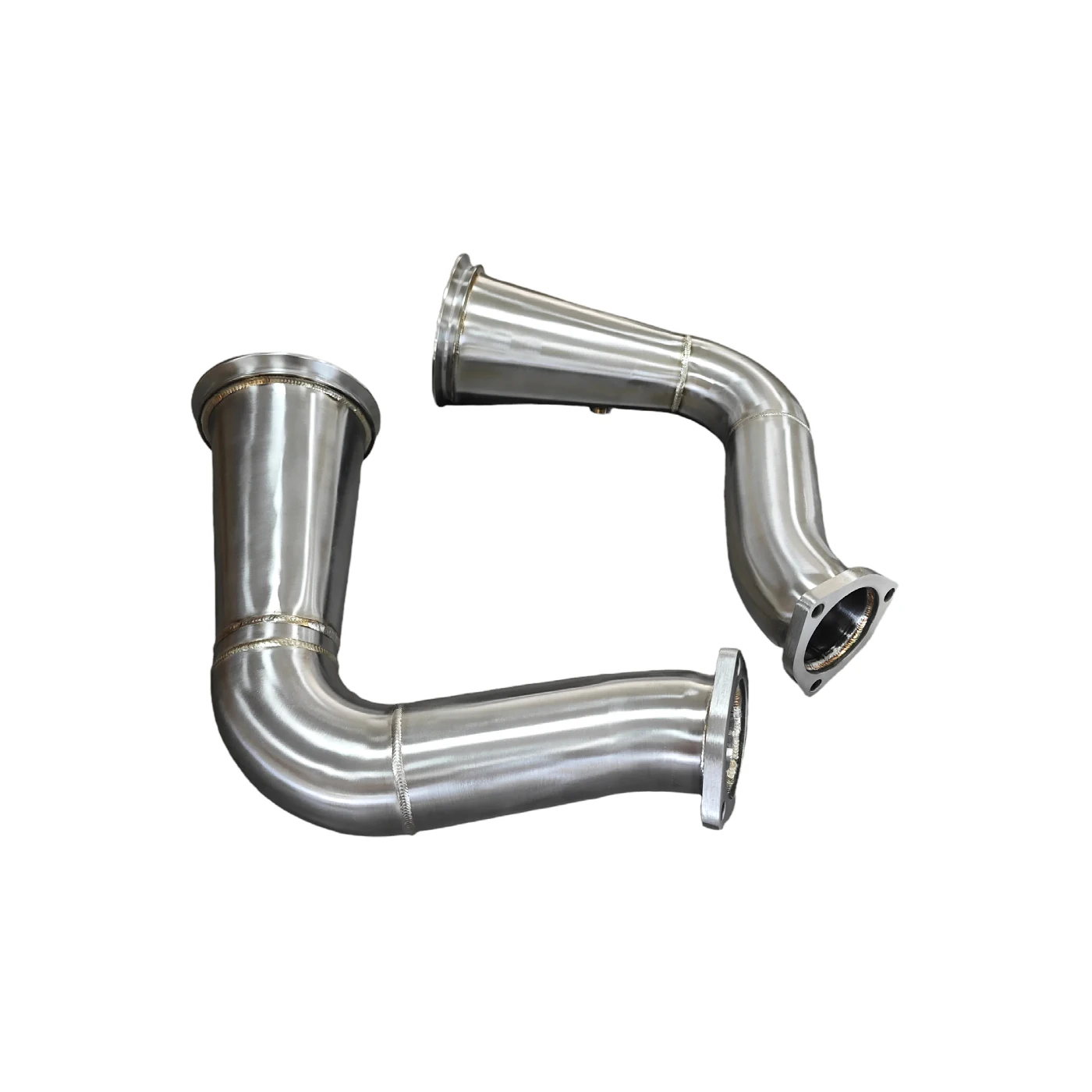 Stainless Steel Downpipe With Vertebral Body For Audi RSQ8 SQ7 SQ8 4.0T Downpipe
