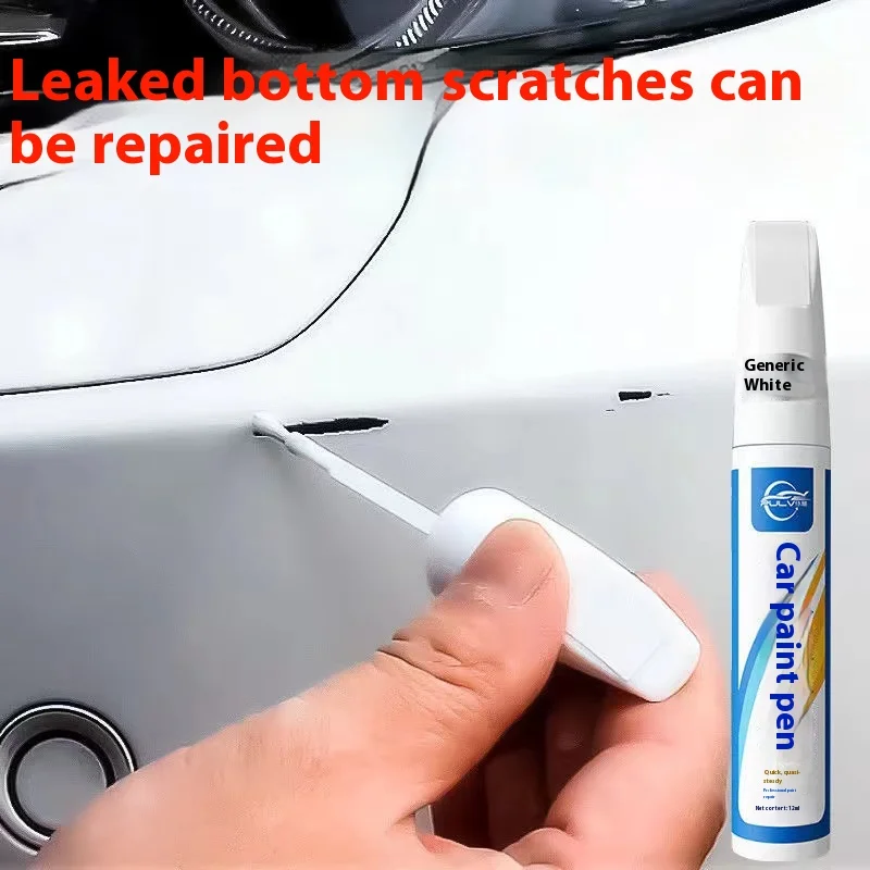 Car special scratch touch-up pen restores the car paint black car white paint scratch removal mark repair