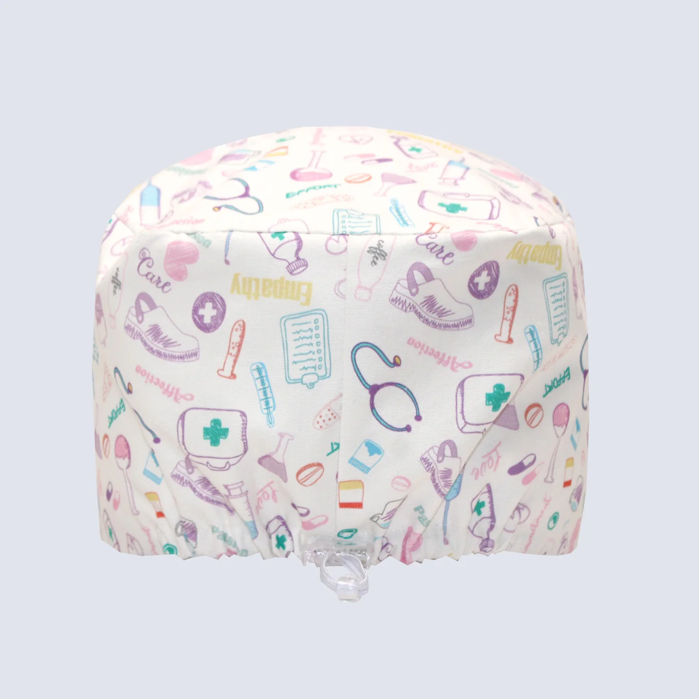 2026 100% Thick Cotton Nursing Hats for Women Men High Quality Medical Caps TOOTH Vet Doctor Scrub Hat K1160