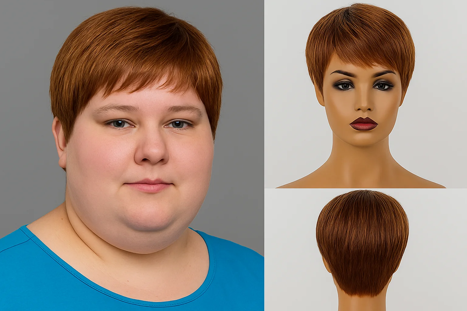 

synthetic Hair Capless Wigs Natural Straight short Bob Pixie Cut Layered Haircut costume wig for women