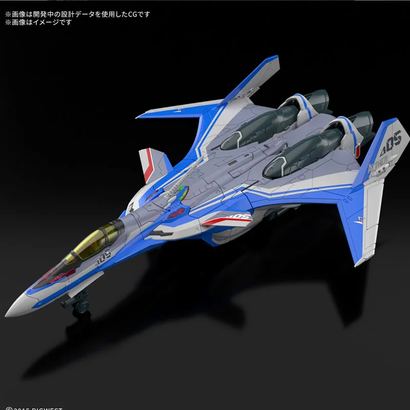 بانداي الأصلي GUNDAM HG سلسلة 1/100 قلعة الأبعاد الفائقة Macross VF-31J SIEGFRIED HAYATE IMMELMANN استخدام وضع التجميع