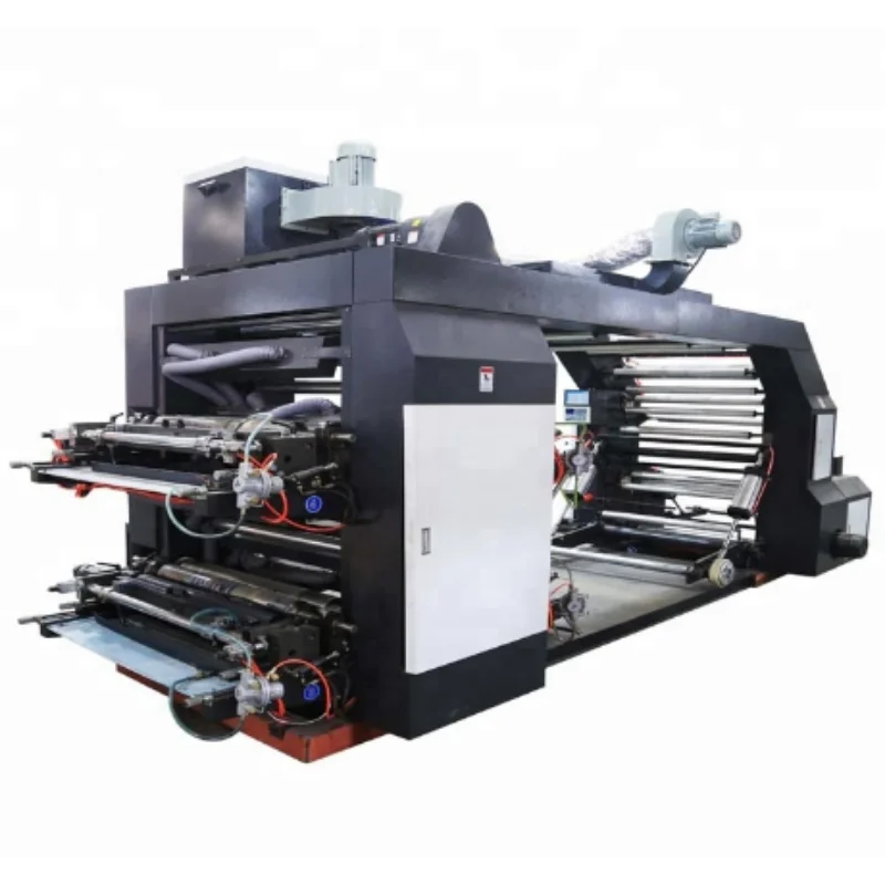 YG Plastic Film Paper Flexible Printing Machine Automatic Die Cutting Flexo Graphic Printer for Corrugated Box Production Line