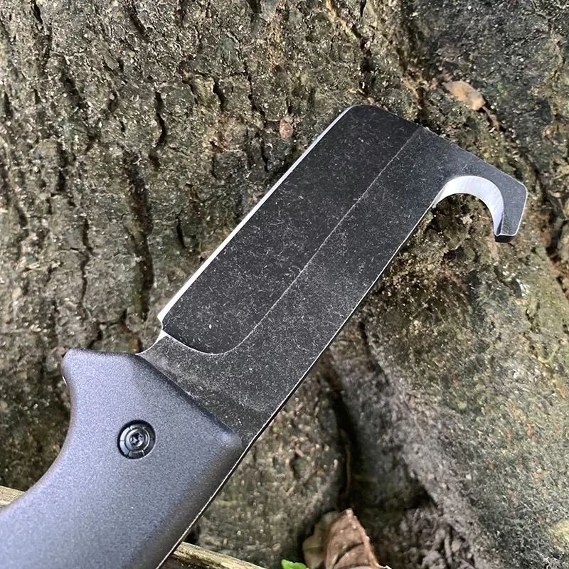 2026 new EDC High Hardness Integrated 5Cr15Mov Steel Fixed Blade Knife Outdoor Camping Jungle Knife