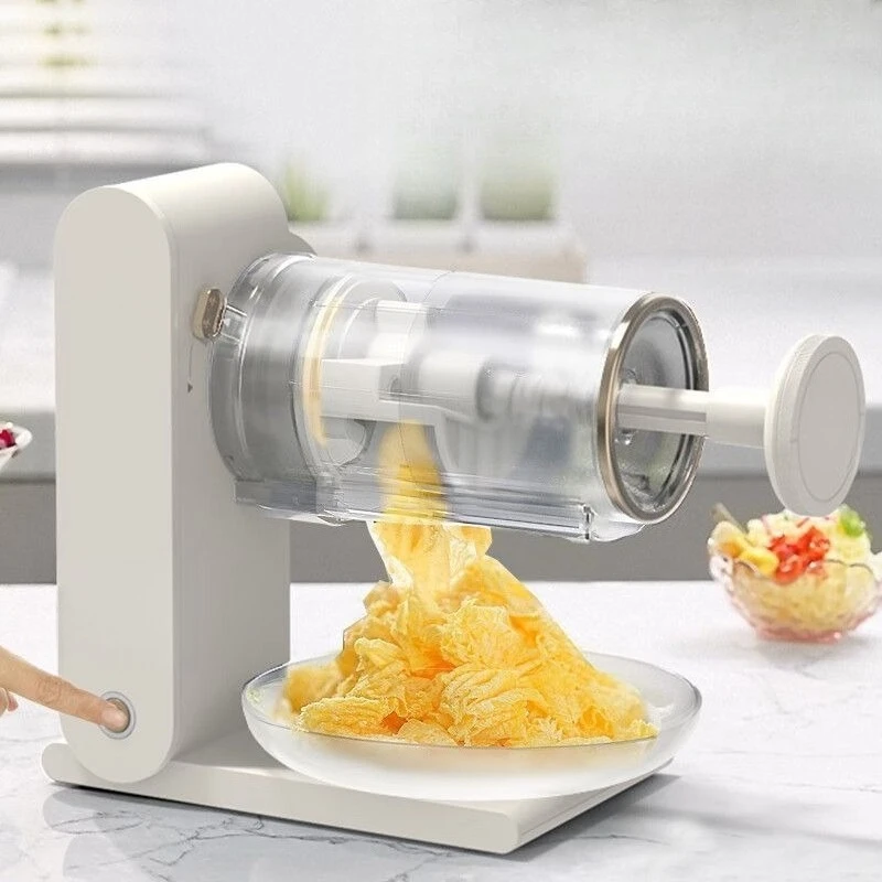 

Smoothie machine, ice shaver, household ice crusher, electric, fruit ice cream multi-functional system