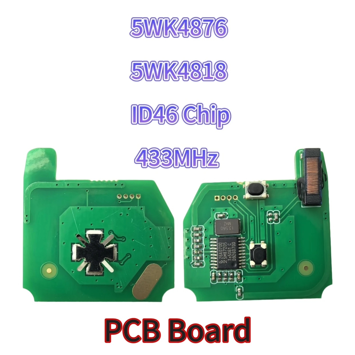 2-Tasten-Smart-Fernbedienung für Autoschlüssel 5WK4876/5WK4818 433MHz ID46-Chip für Nissan Elgrand X-TRAIL Qashqai Navara Micra Note NV200 – Detail 2