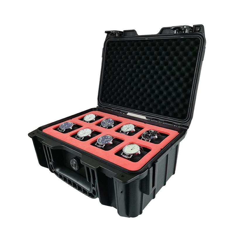 Caja de protección para reloj, caja de almacenamiento impermeable, anticaída y anticompresión, personalizada, clasificación de piezas