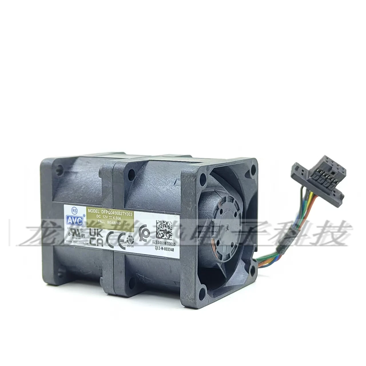 AVC DFPQ0456B2TY003 DC 12V 4.5A 40x40x56mm 4-Wire Server Cooling Fan #2