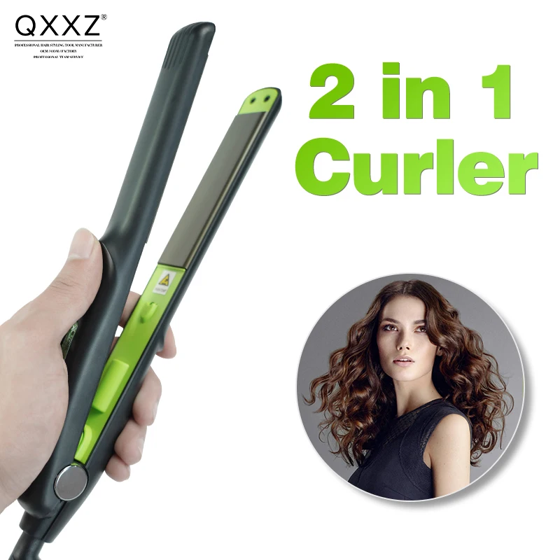 

QXXZ Straight Hair Curler Professional Perm Dry And Wet Dual-purpose Ripple Fast Heating Modeling Tools No Injury Free Shipping