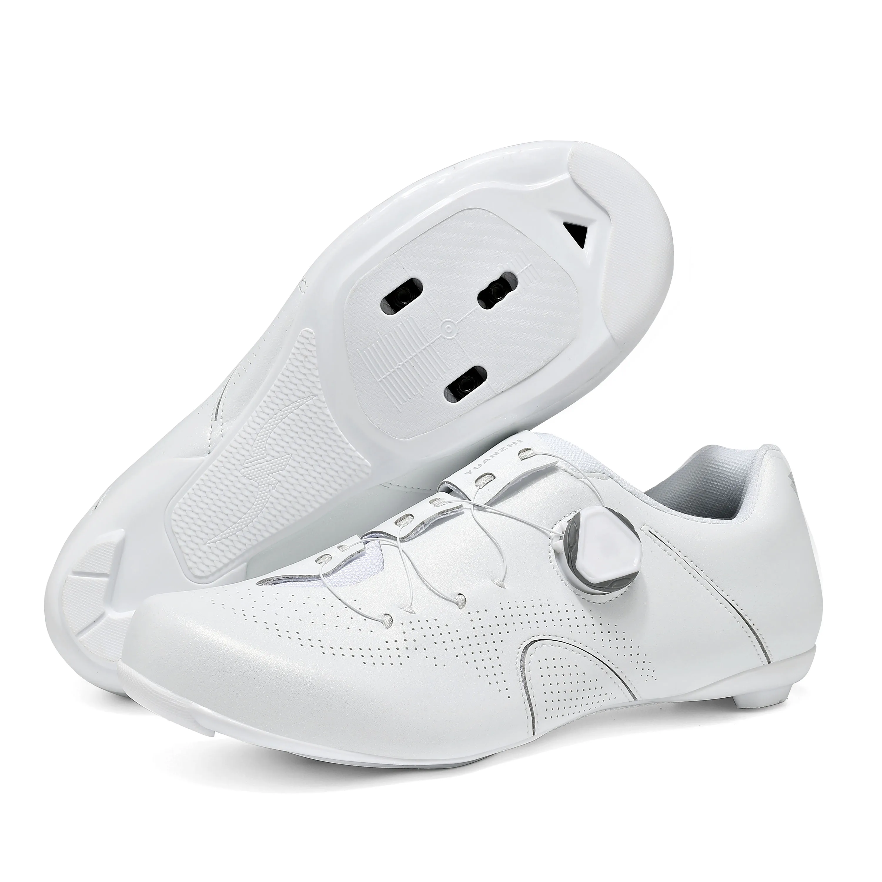 Speed Cycling Sneaker Men's Road Cycling Shoes Cleat Shoes S