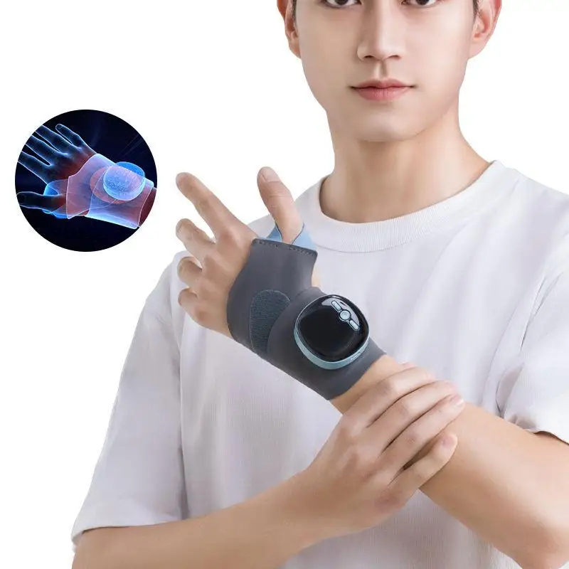 Intelligent Tendon Sheath Hand Heating Wrist Guard, Breathable Hot Compress, Detachable Hand Massage Protector