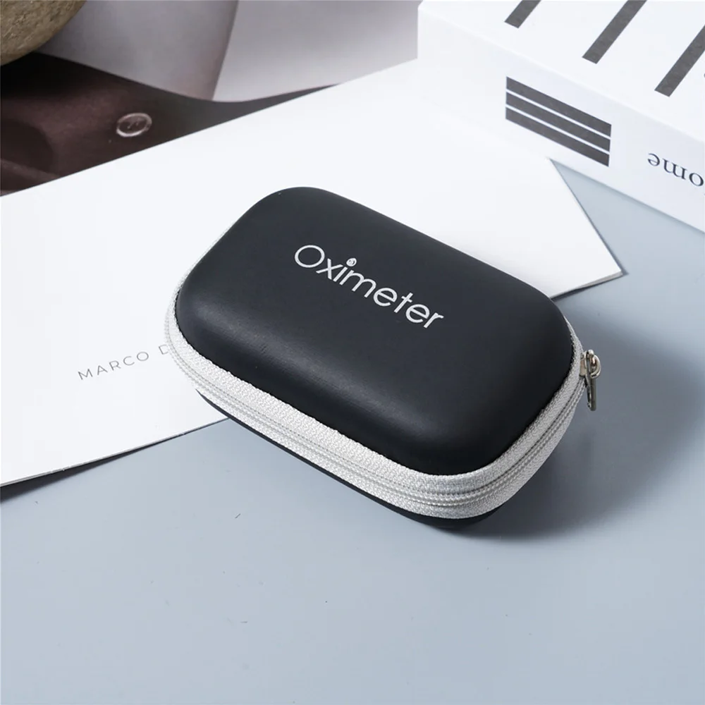 

Storage Bag for Oximeter Finger Pulse Oximeter Pouch Bag Portable Zipper Storage Bag Zipper Holder Oximeter Storage