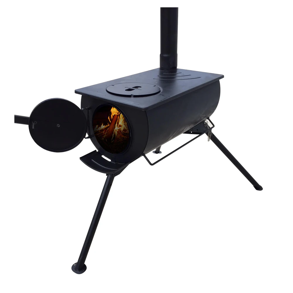 Factory Customize Fishing Stove Camping Stove Wood Burning Stove for Cook & Warm 4l 12kg