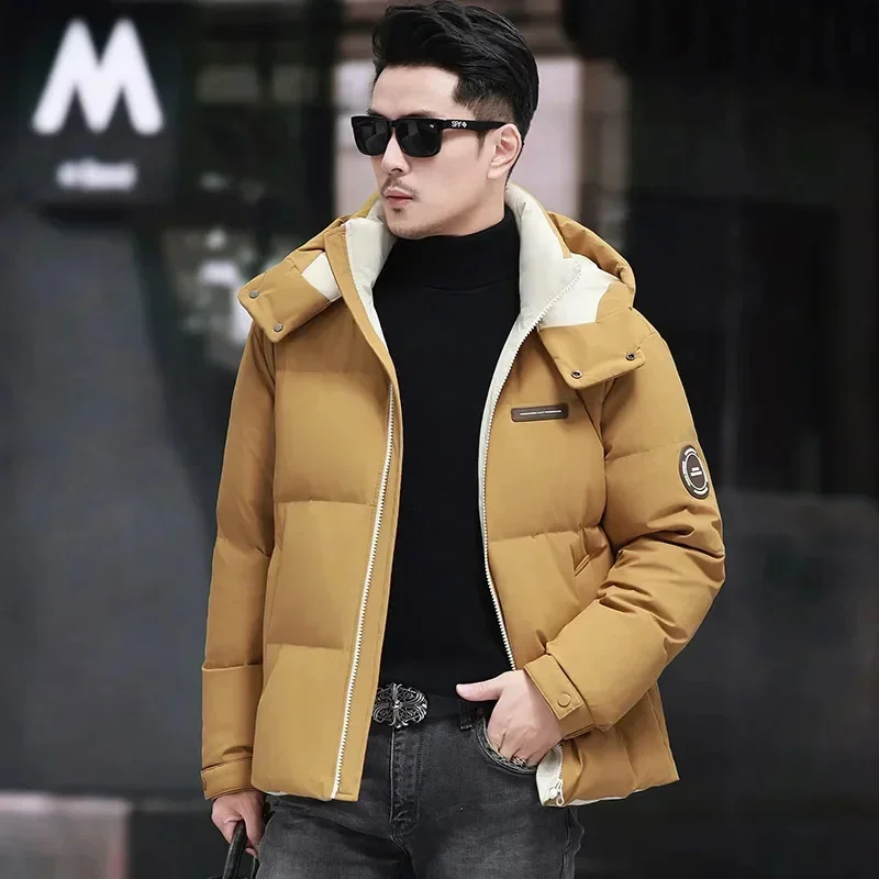 COZOK Ultralight Down Jacket Men Designer Clothes Duck Male Padding s Winter Coats for Casual Man Sack