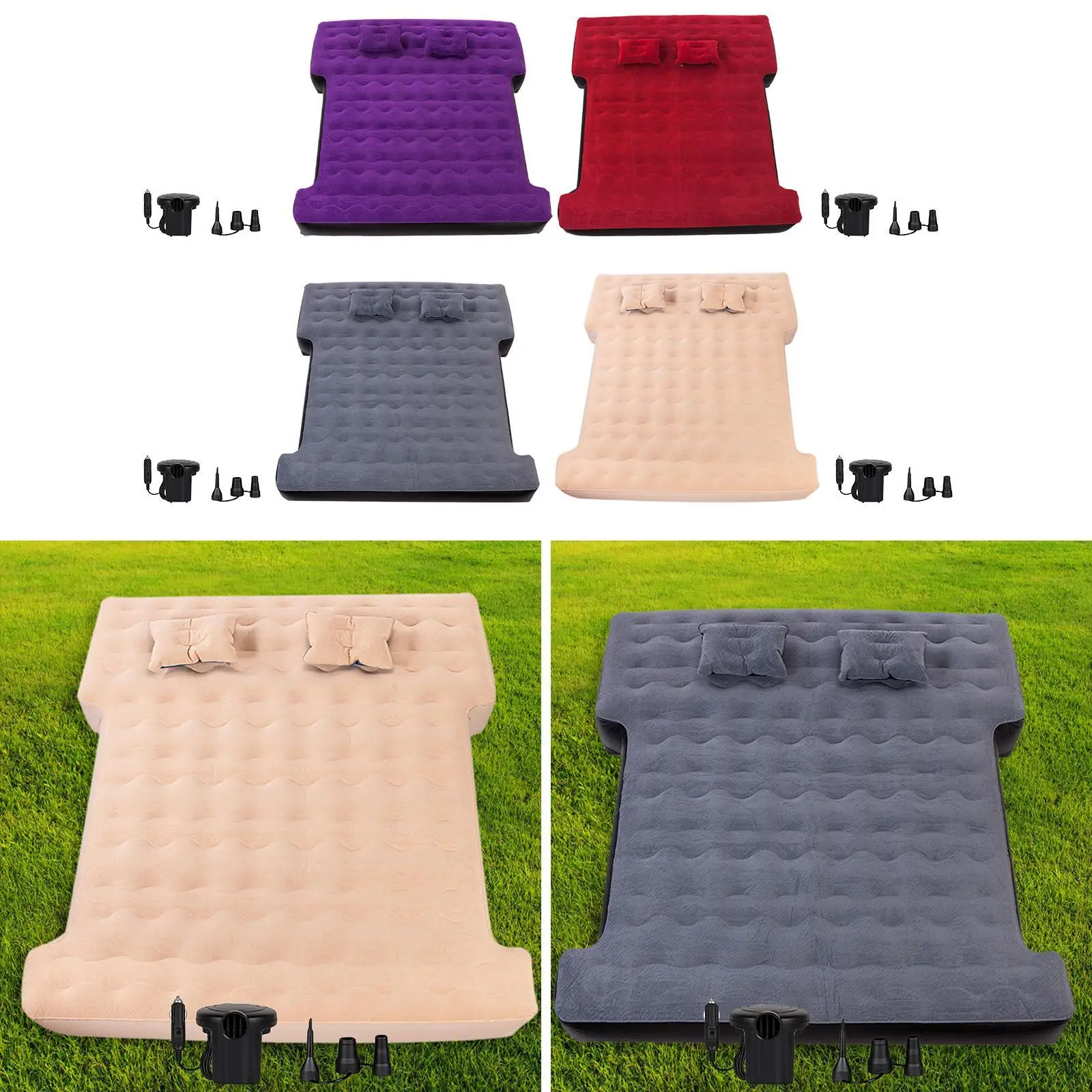 Truck Bed Air Mattress Comfortable Professional with Storage Bag Short Truck Bed for Car Grassland Outdoor Gear Home Pickup