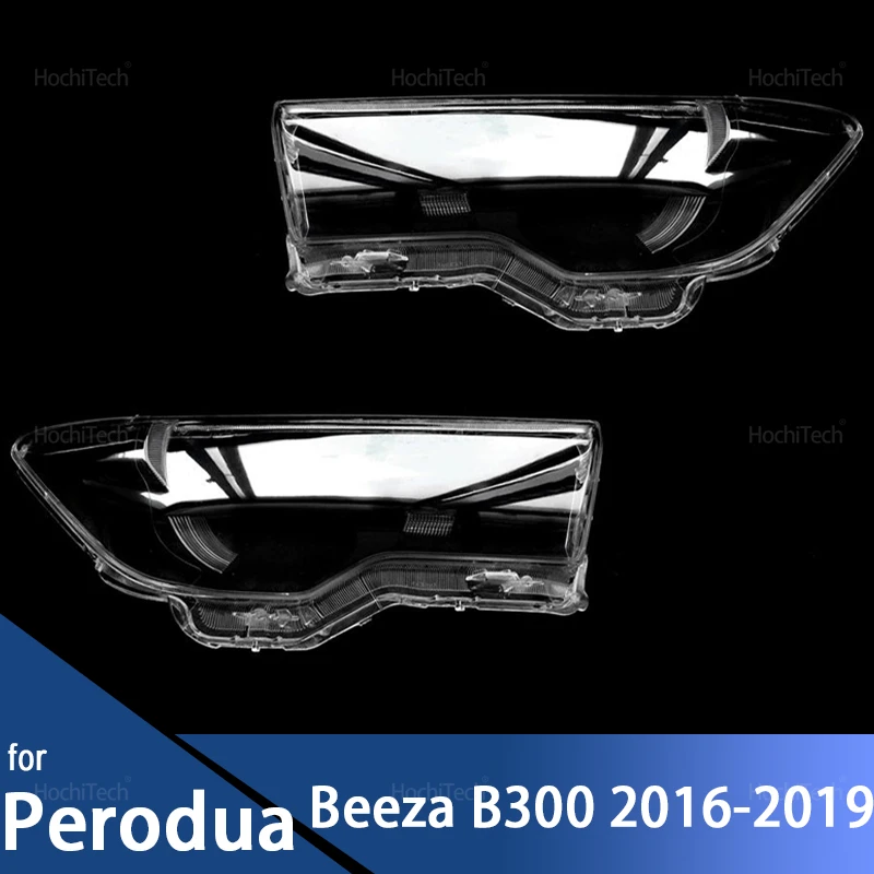 

For Perodua Beeza B300 2016 2017 2018 2019 Auto Headlamp Cover Headlight Caps Lampshade Housing Lamp Shell Glass Lens
