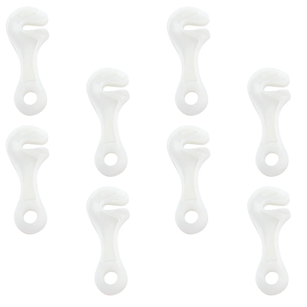 

8pcs Wrench Durable Tent Rope Connector Windproof Camping Clips Hooks Inflatable Buckles Awnings Outdoor
