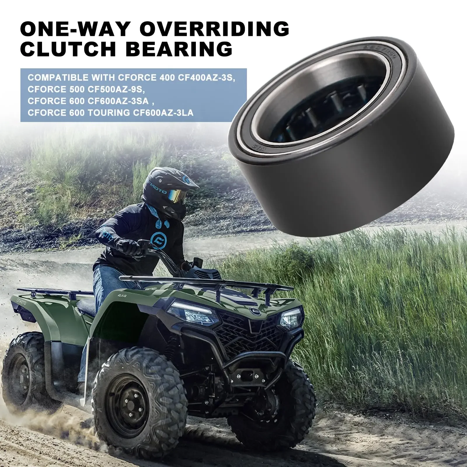 CFmoto One-Way Overriding Clutch Bearing Compatible with Cforce 400 CFORCE 500 CFORCE 600 OEM Parts Number 0GR0-051300  UFORCE