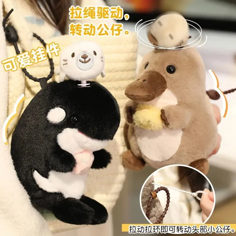 

Cartoon Ocean Seals, Sharks, Orcs, Turnaround Dolls, Plush Toys, Otters, Ducks, Beasts, Pulling Dolls, Small Gifts