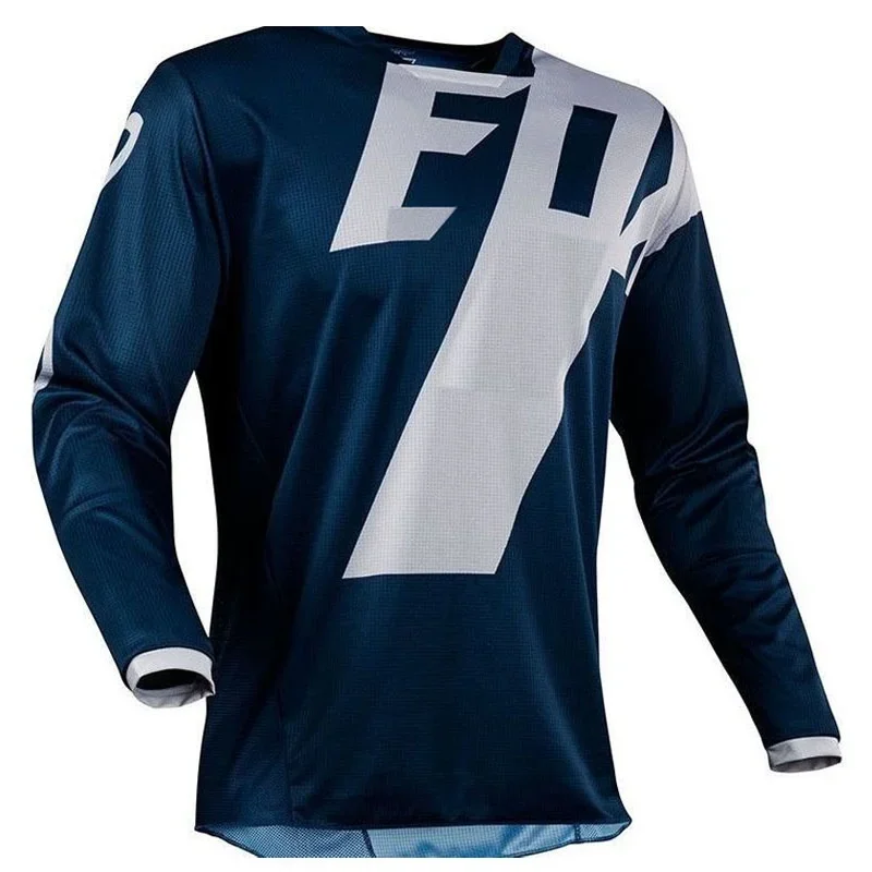 

2025 New Downhill Race T-Shirt Off-Road Motorcycle T-Shirt Motorcycle Men's and Women's Sweat-absorbing Quick-drying Tshirt Tops
