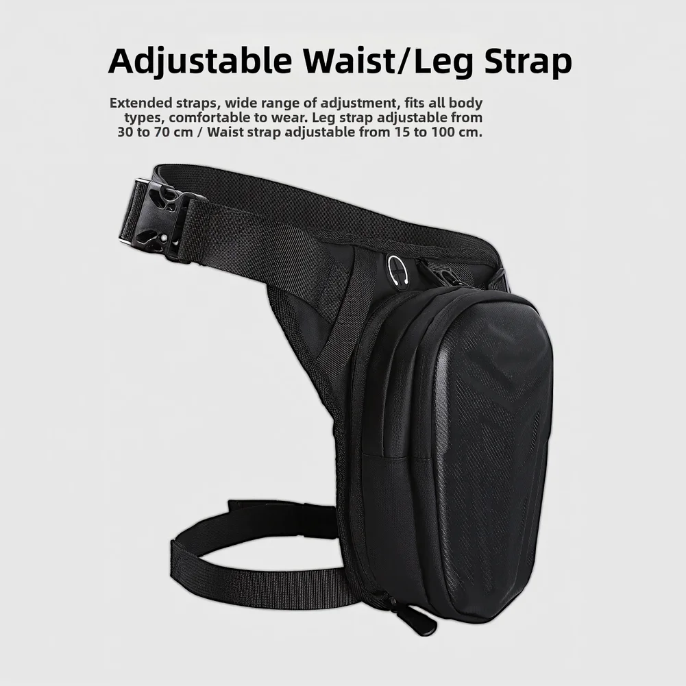 

1pc Motorcycle Leg Bag Waterproof Rider Waist Bag Cycling Bike Large Capacity Cycling Leg Pack For Racing Bike Cycling ﻿