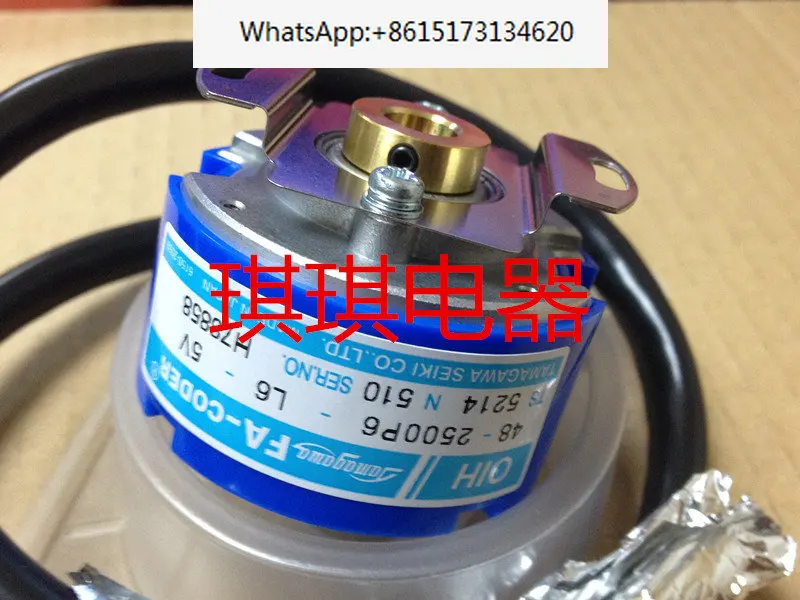 Tamagawa straight hole servo encoder OIH48-2500P6-L6-5V TS5214N510 original genuine