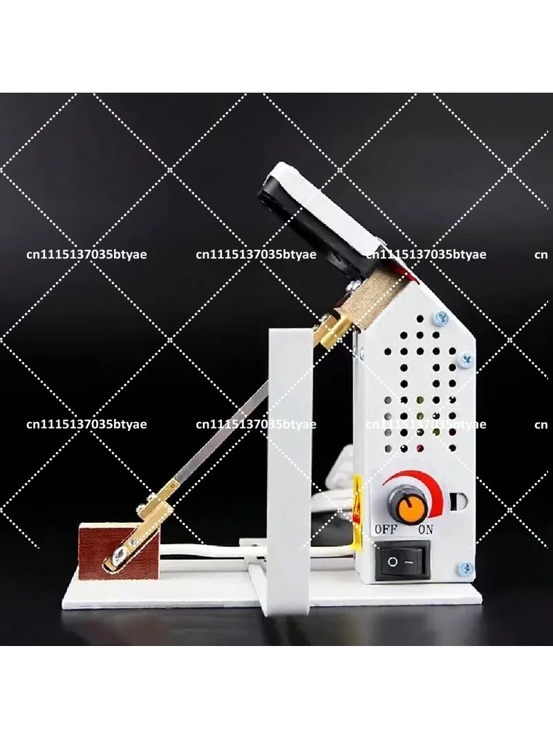 Hot Cut Ribbon Lace Cutting Machine Heat Sealing Label Tape Cutter High Frequency Foam Cutting Tool 220V