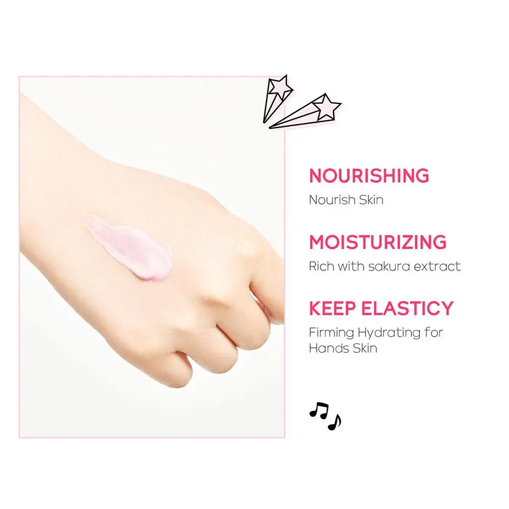 30g Sakura Collagen Hand Cream Whitening Anti-Crack Moisturizing Hydrating Smoothing Repair For Dry Hands