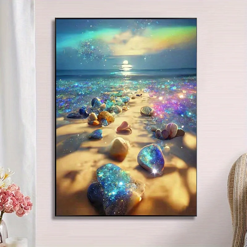 quebra-cabeca-de-500-1000-1200-2000-pecas-com-tema-de-praia-e-pedras-preciosas-ideal-para-iniciantes-lazer-e-entretenimento-decoracao-de-parede-para-casa