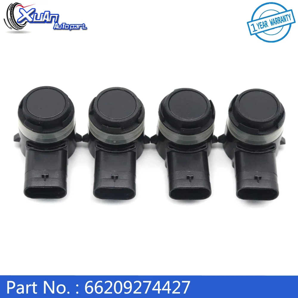 

XUAN 4pcs PDC Ultrasonic Backup Bumper Assist Radar Parking Sensor For BMW 2 7 I01 I12 i3 X1 X5 X6 X4 66202409650 66209274427
