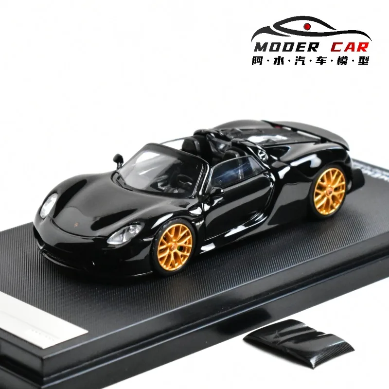 

В наличии 1:64 918 Литая под давлением модель автомобиля из сплава Spyder, праздничная подарочная игрушка для мальчиков, коллекционное украшение для взрослых.