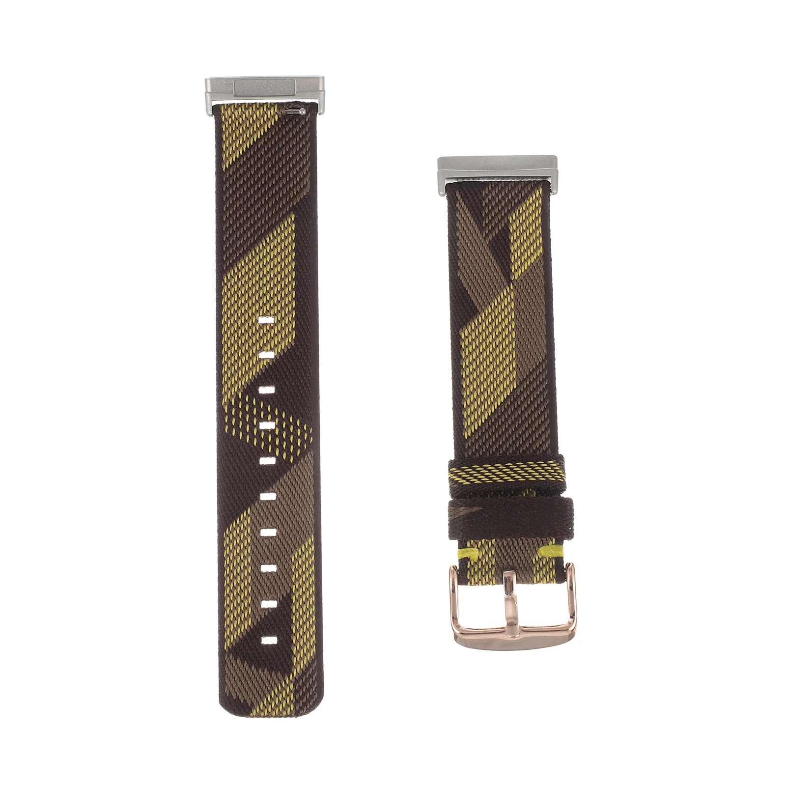 

Nylon Watch B Fashionable Comfortable Yellow Straps Creative Wrist Adjustable Soft Durable Elegant