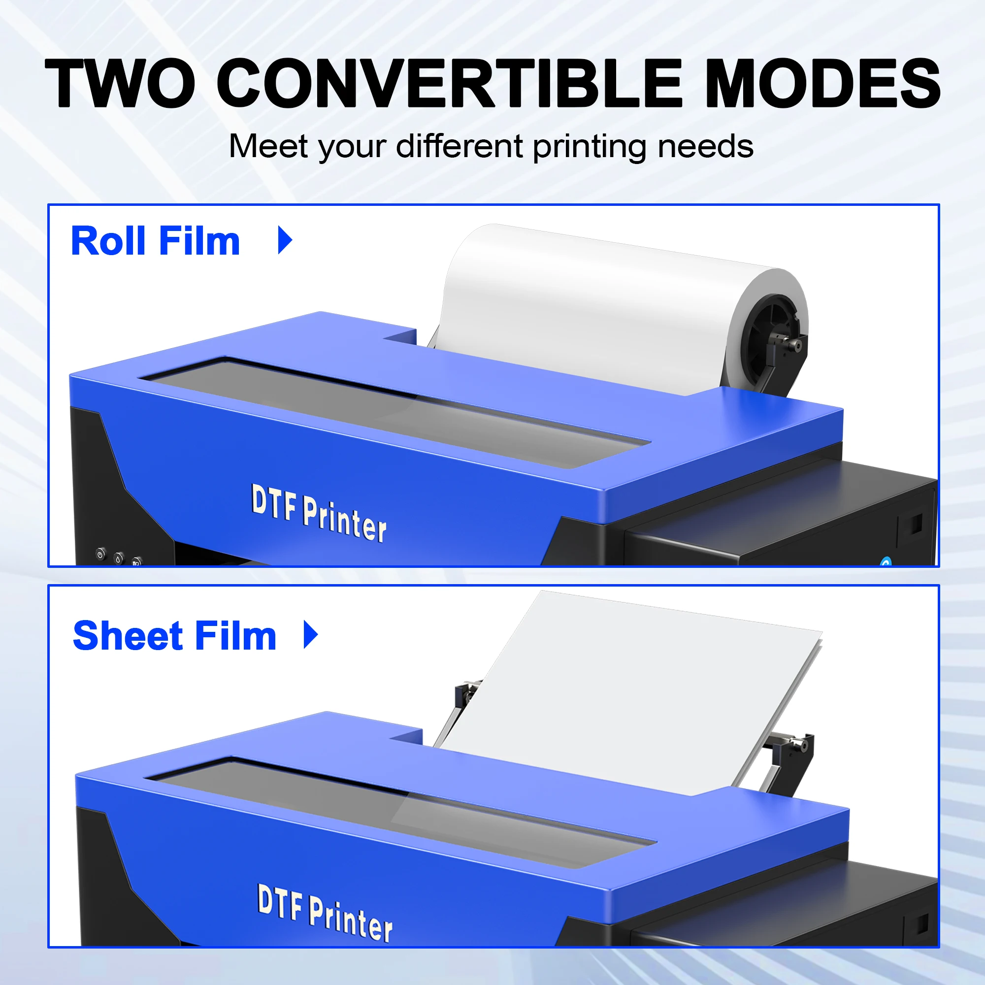 A3 DTF Printer For Epson R1390 T shirt Printing Machine Direct to Film Transfer Printer with Roll Feeder For Fabric Impresora a3