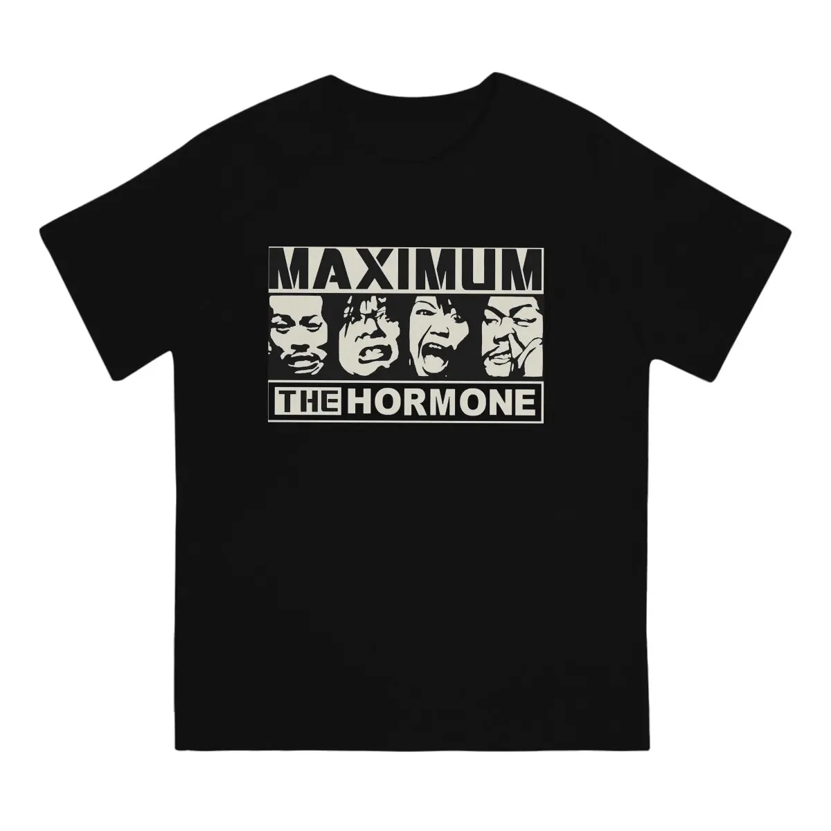 Men Maestoso MTH T Shirt Maximum The Hormone Cotton Clothing Fashion Short Sleeve Crew Neck Tees Summer T-Shirt