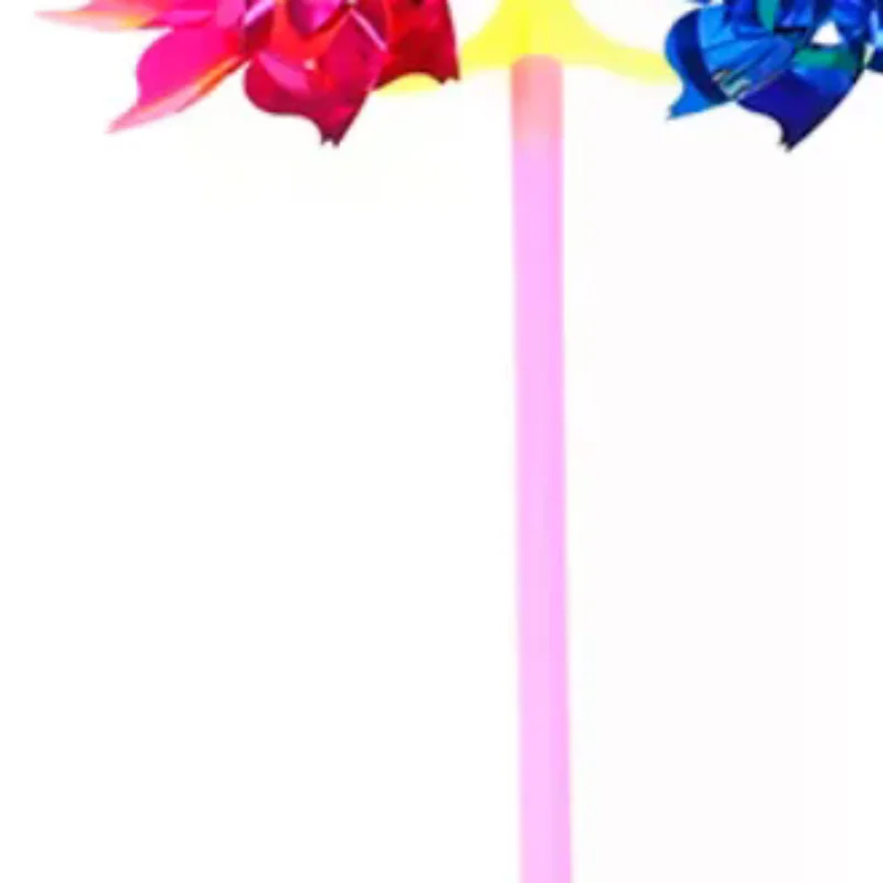 Bunte DIY Pailletten Windmühle Wind Spinner Hausgarten Hof Dekoration Kinderspielzeug