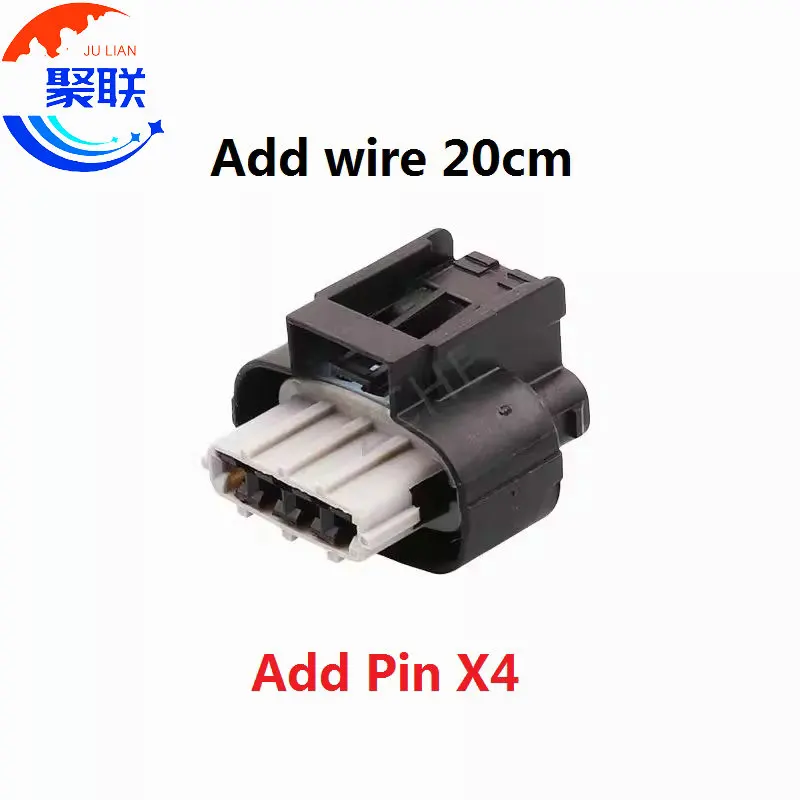 1Set 4Pin 13841589 1121700435ZA002 Waterproof Automotive Electrical Connector Oxygen Sensor Socket