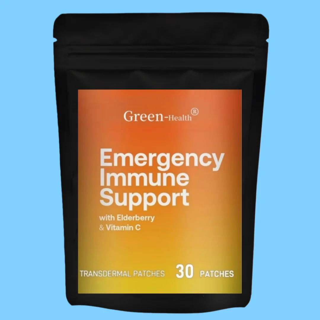 30-Count Elderberry Immune Booster Patches – Easy-Apply Transdermal Zinc, C, E, B6