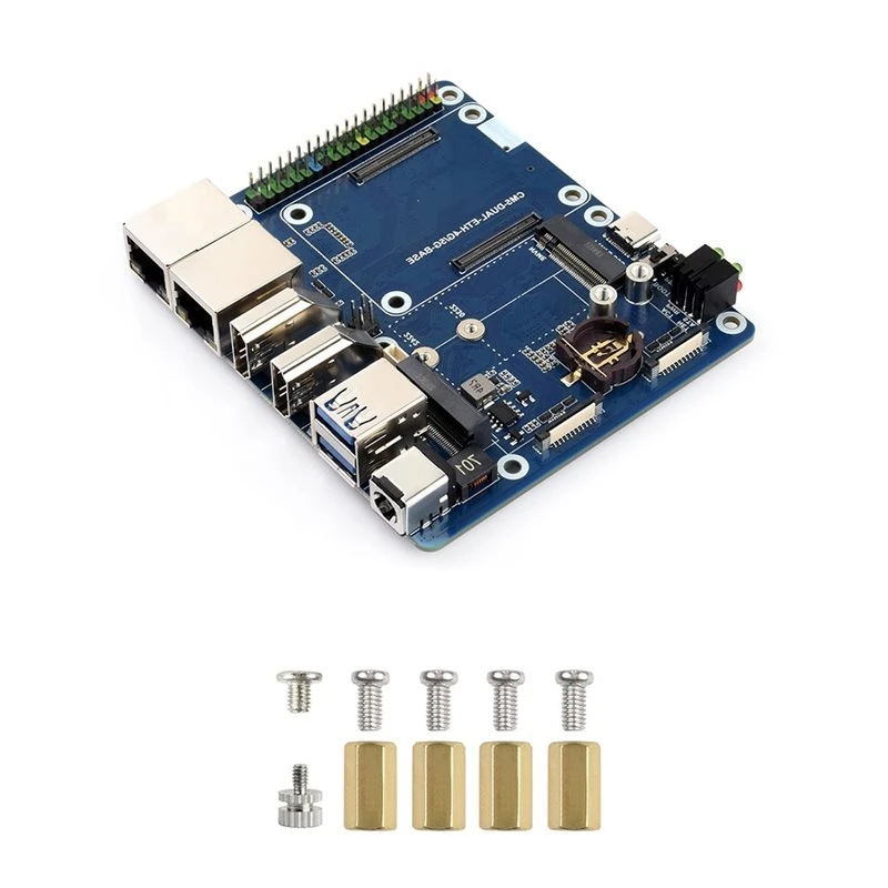 A33R-Dual Ethernet Base Board Forcm5 Dual Ethernet Base Board Dual 4K Display Outputs, Dual MIPI Interfaces